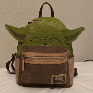 Loungefly Mini Backpack - Star Wars Yoda